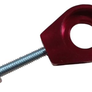 Estira cadena anorizado de aluminio x2 unidades Rojo