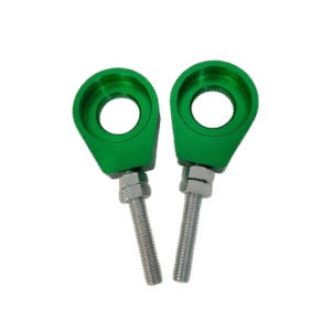 Estira cadena anorizado de aluminio Verde