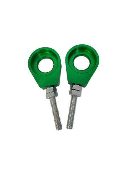 Estira cadena anorizado de aluminio Verde