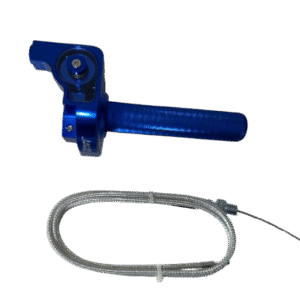 Acelerador rápido BCTM aluminio Azul c/cabo