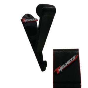 Porta casco con gancho